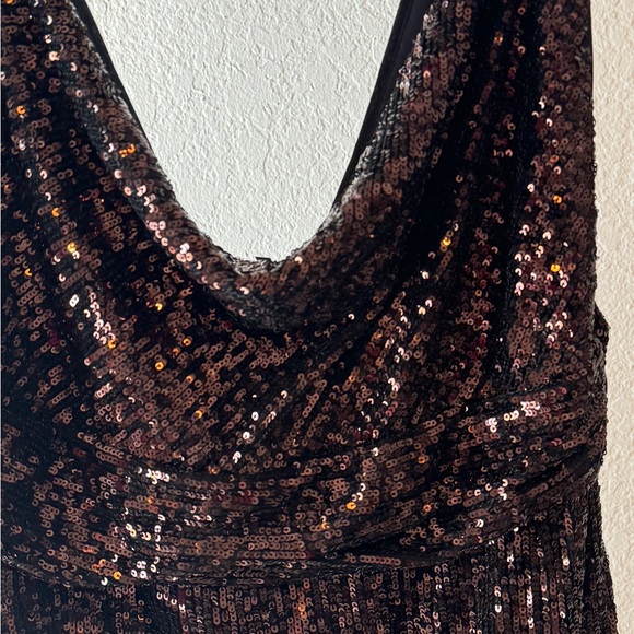 NWT Free People Sequin Maxi Dress Size 8 - Picture 7 of 14